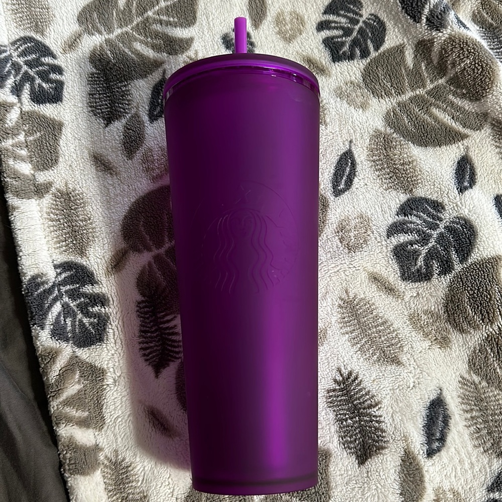 Starbucks Purple Soft Touch tumbler